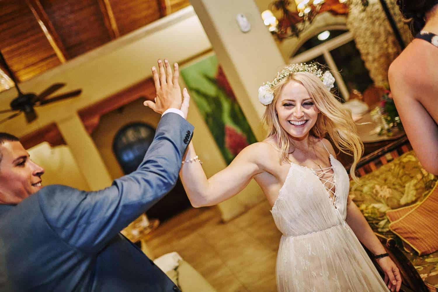 tamarindo beach villa wedding