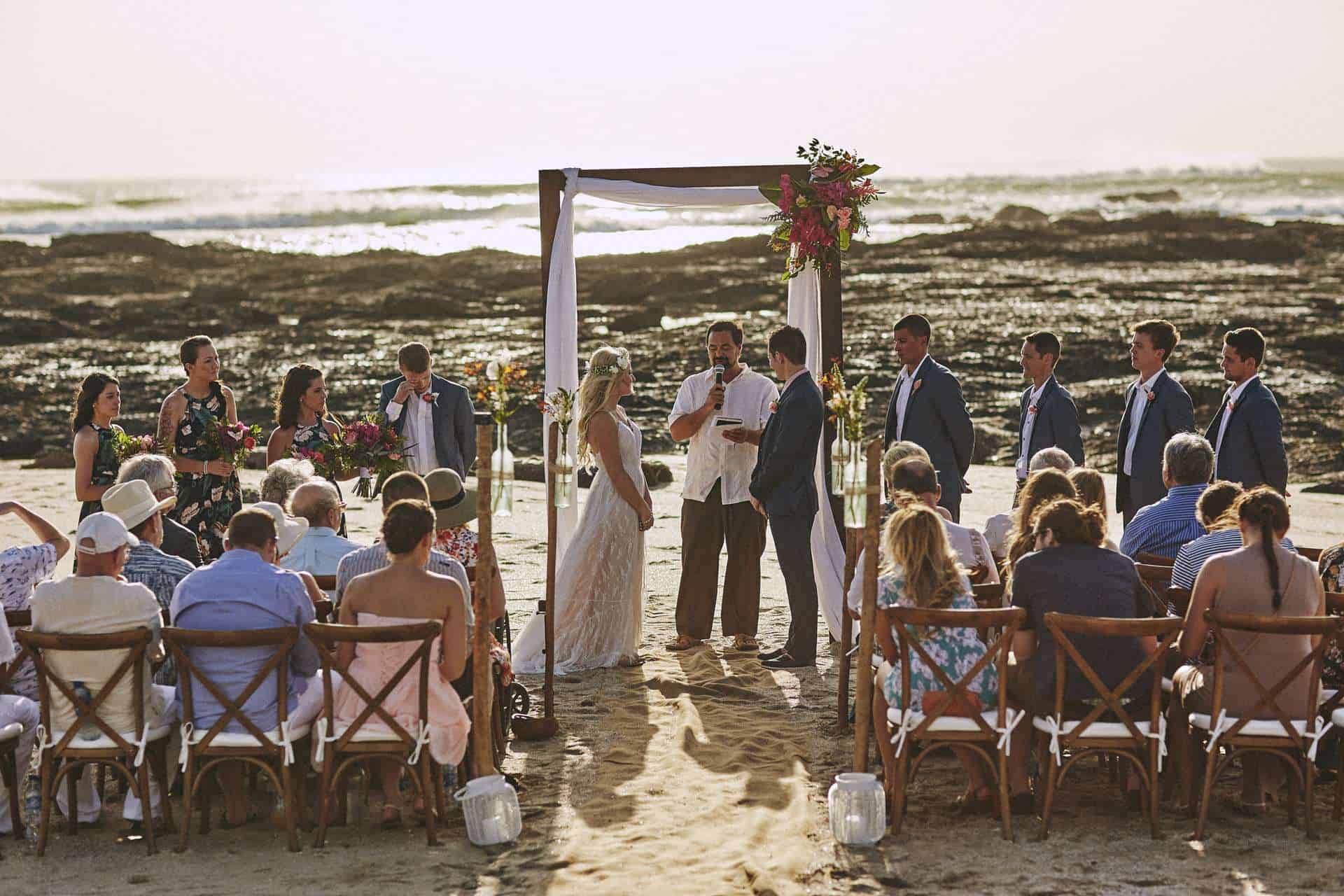 playa langosta wedding photographer tamarindo beach villa wedding
