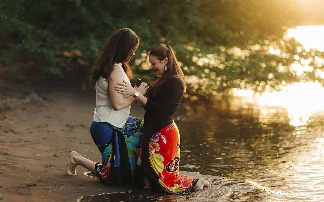 Costa Rica Proposal & Engagement Photographers: Natural Moments Without Pressure