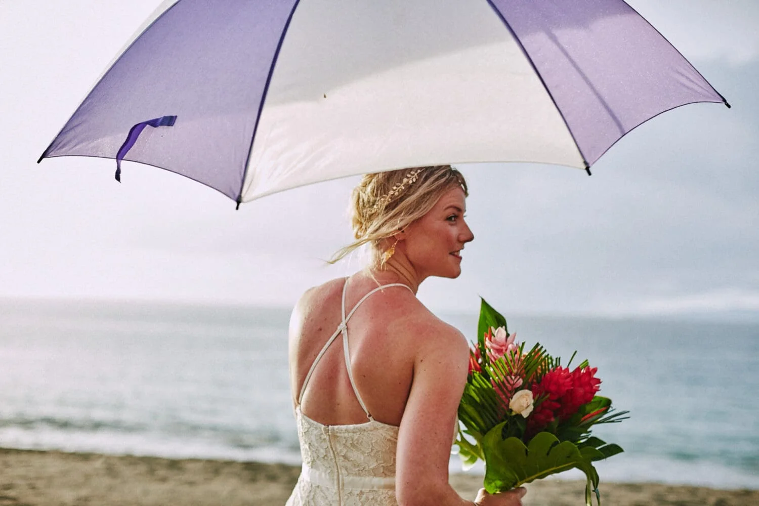 Documentary photograph from a luxury beach wedding at RIU Guanacaste, Costa Rica green season wedding